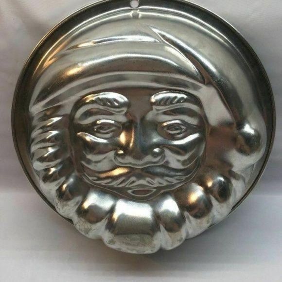 Progressus 2000 #725 Santa Claus Face Christmas Baking Jello Cake Vintage - Picture 2 of 8